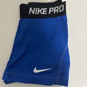 Nike Pro Royal Blue Shorts